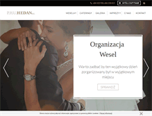 Tablet Screenshot of hedan.com.pl